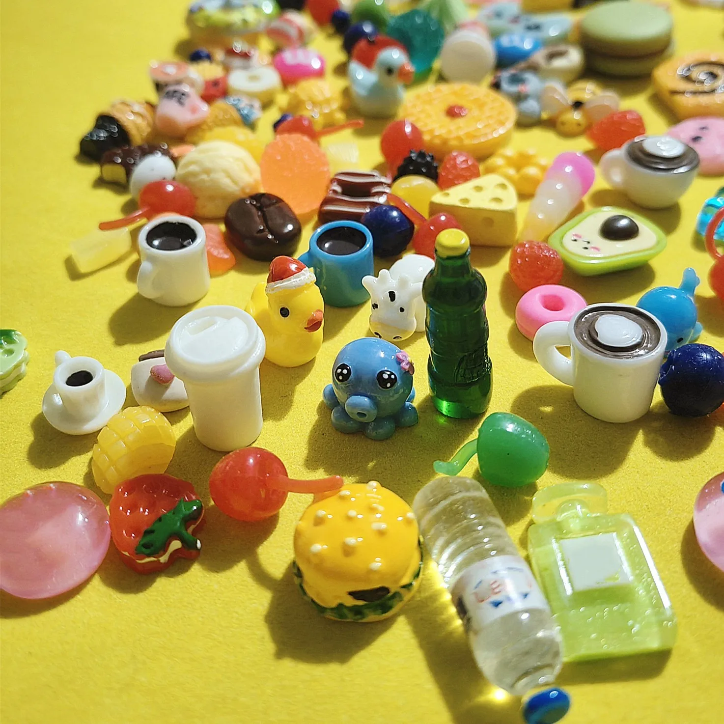 Antike Puppenhaus Dekoration Zubehör Mini Food Kaffee Getränk Eis Wein Tasse Flasche für Puppe DIY Küche Spielzeug – Detail 3
