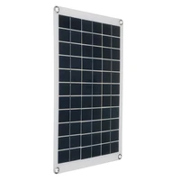 Kit de panneaux solaires 400W 200W, cellule solaire 18V avec contrôleur 10A-100A, chargeur extérieur double USB, batterie externe pour téléphone portable Camping 4