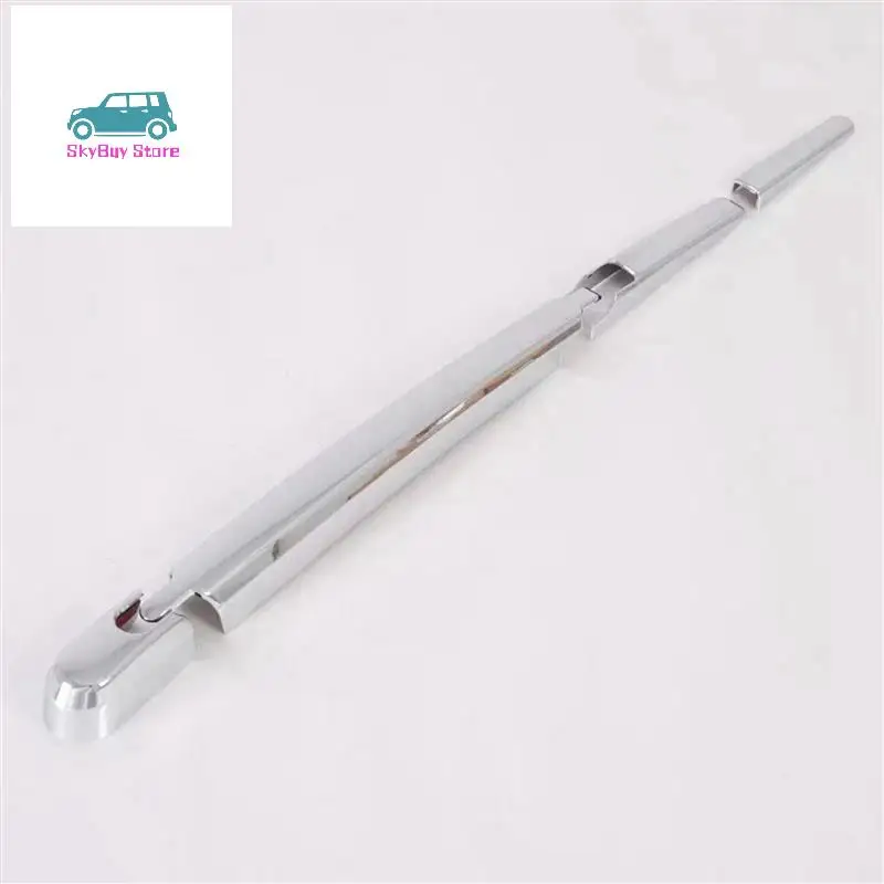 2X For Hyundai H-1 Grand Starex I800 Iload 2008- Exterior Accessories ABS Chrome Rear Window Wiper Cover Trim