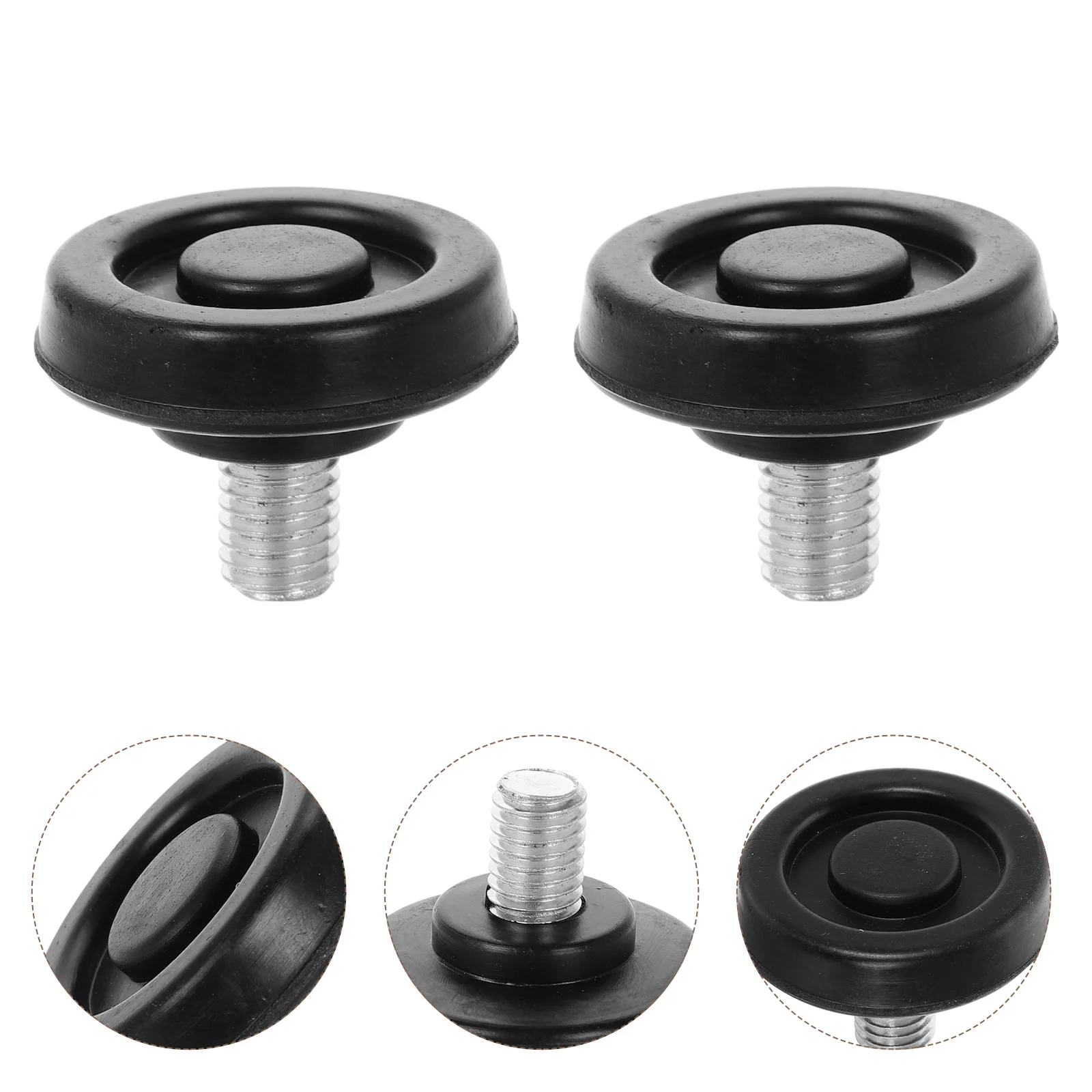 5pcs Heavy Duty Leveling Feet Furniture Stool Pads Chair Wheel Stopper Salon Legs Replacement Practical Wheels Casters