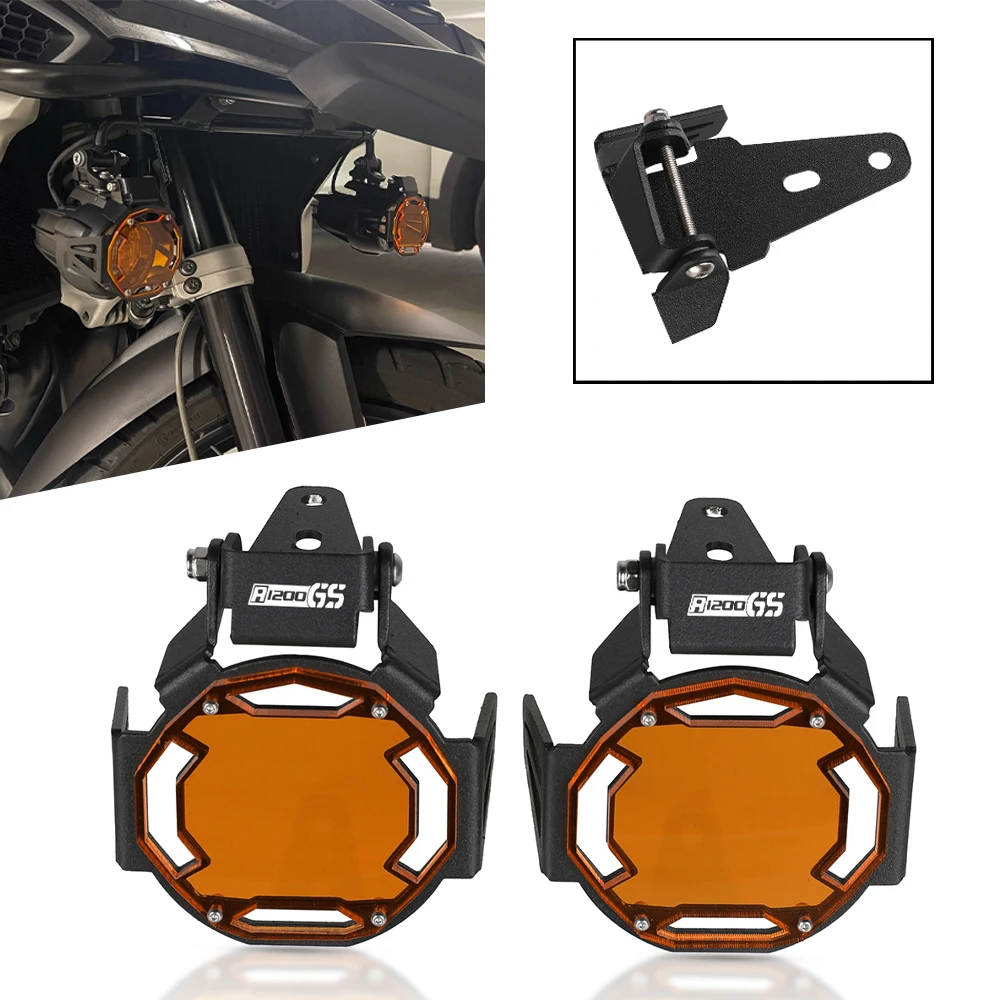 

Motorcycle Accessories R1200GS Fog Light Protector Lamp Guard Cover For BMW R1200 GS R 1200 GS GS1200 ADV Adventure LC 2004-2023