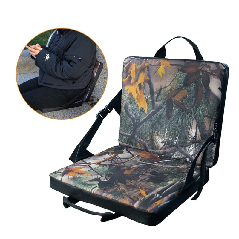 Folding Chair Folding Stadium Seat Cushion Bleacher Cushion Backrest Padded Stadium Seats Chair Outdoor Concerts silla playa
