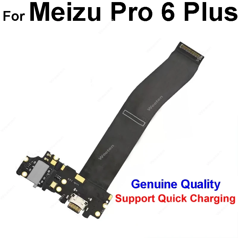 Elastyczny kabel ładowarki USB do Meizu Pro5 Pro6 Pro6S Pro6 Plus Port ładowania USB Elastyczna wstążka Złącze płyty USB Elastyczny kabel Części