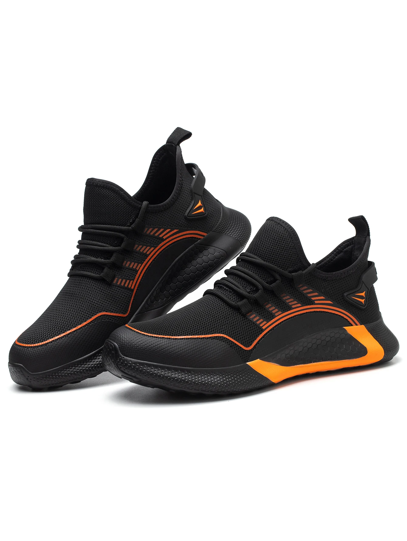 Breathable Lightweight Work Shoes For Men Comfortable Soft Safety Shoes European Standard Safety Shoes Sport Steel-Toed Shoes - Image 3