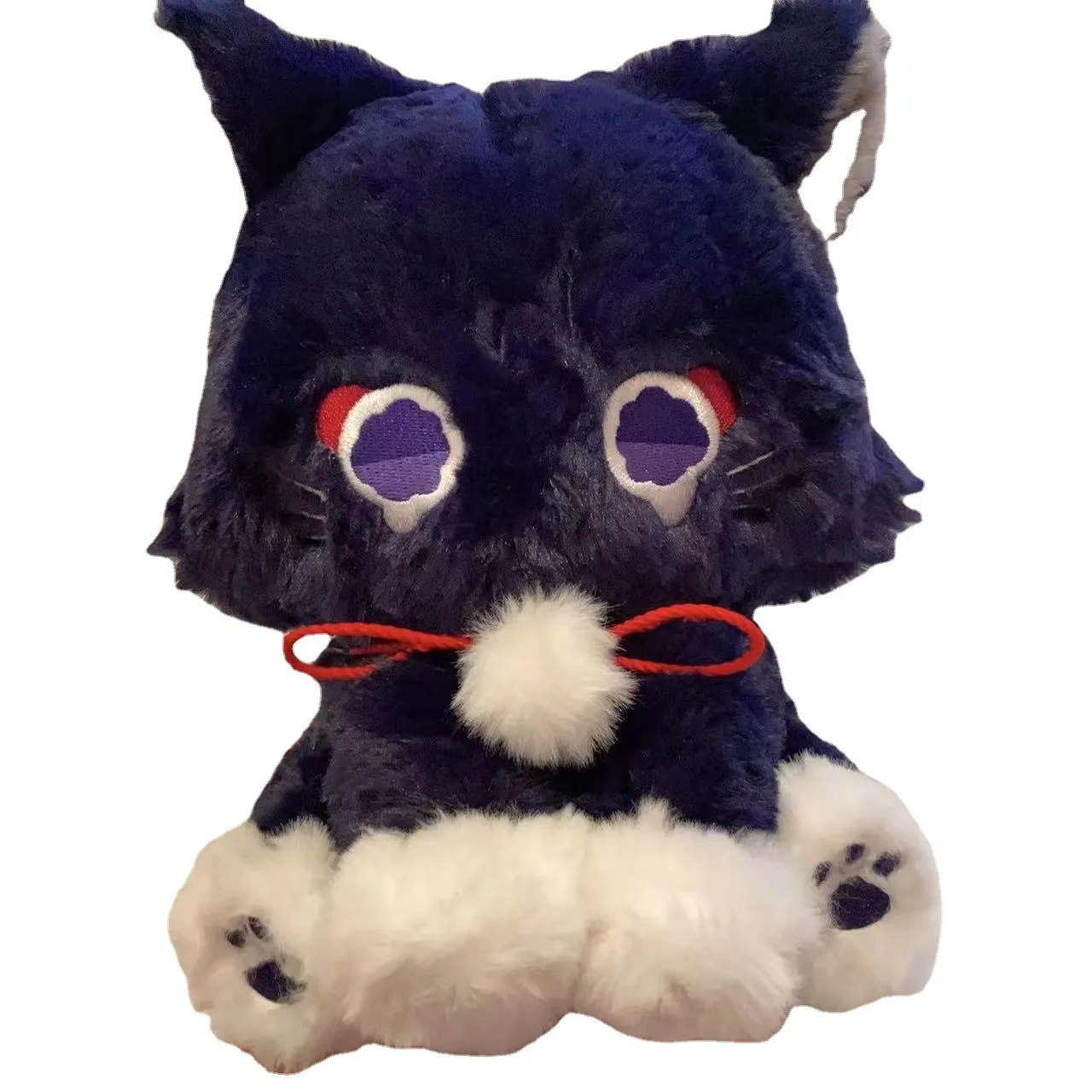 Auswirkungen Scaramouche Cosplay weichen Wanderer Katze Kostüm 22cm Baumwolle Faruzan Kinder Cartoon Urlaub Geburtstag Spielzeug