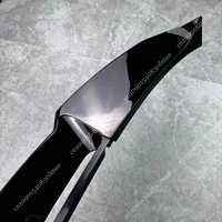 GTI Style Tail Wing Spoiler For Volkswagen Polo 6 MK6 2018-2021 2022-2025 Car Rear Roof Window Trunk Wings Lip Splitter Bodykits 5