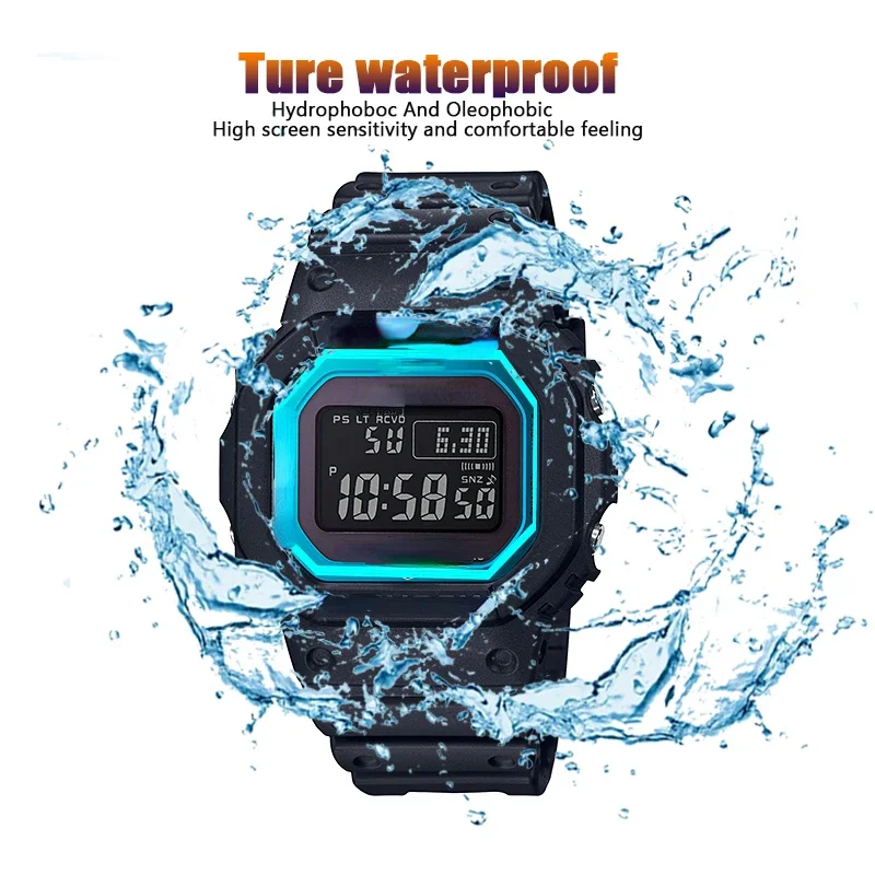 Premium Tempered Glass Screen Protectors for Casio G Shock - 2 Pack