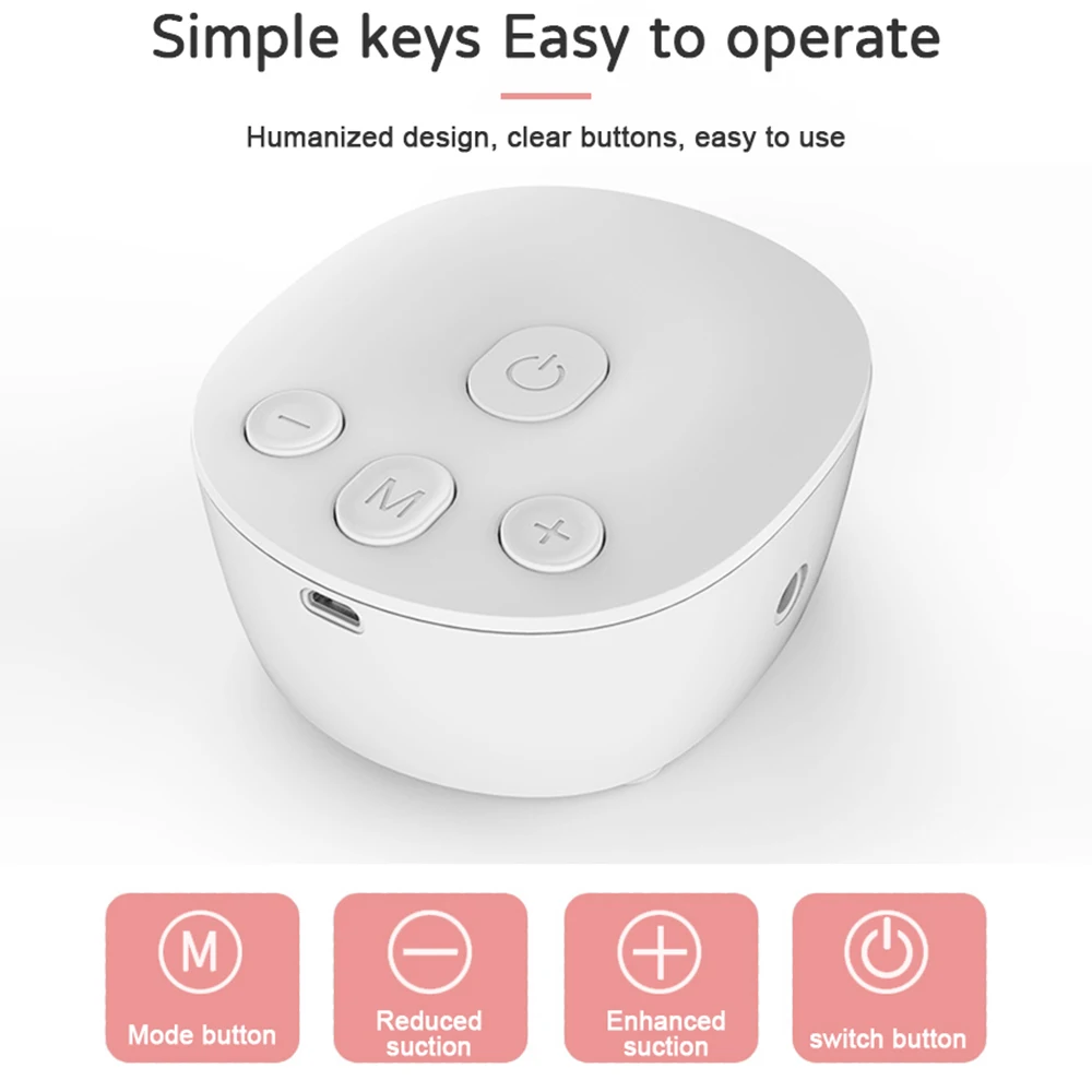 Double Electric Breast Pump Hands Free Breast Pump for Breastfeeding Low Noise Anti-Backflow Comfort Milk Collector BPA-free 6