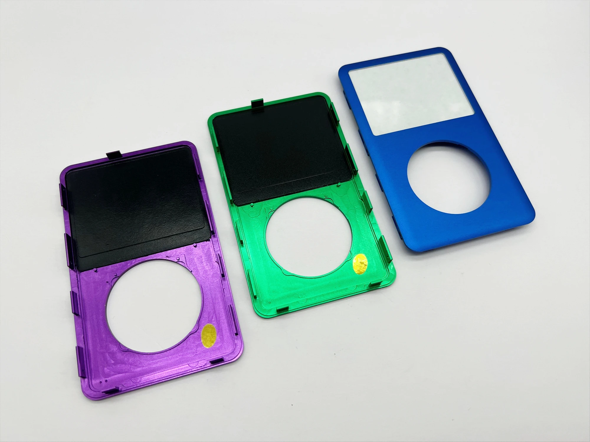 다채로운 전면 페이스플레이트 하우징 케이스 커버 클릭 휠 센터 버튼 iPod 6th Classic 80GB 120GB 160GB 용 다양한 조합