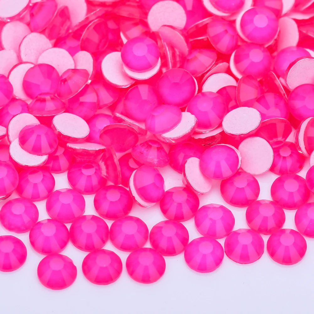 Fluorescent Glitter Neon Rhinestones for DIY Nail Art and Fashion Accessories