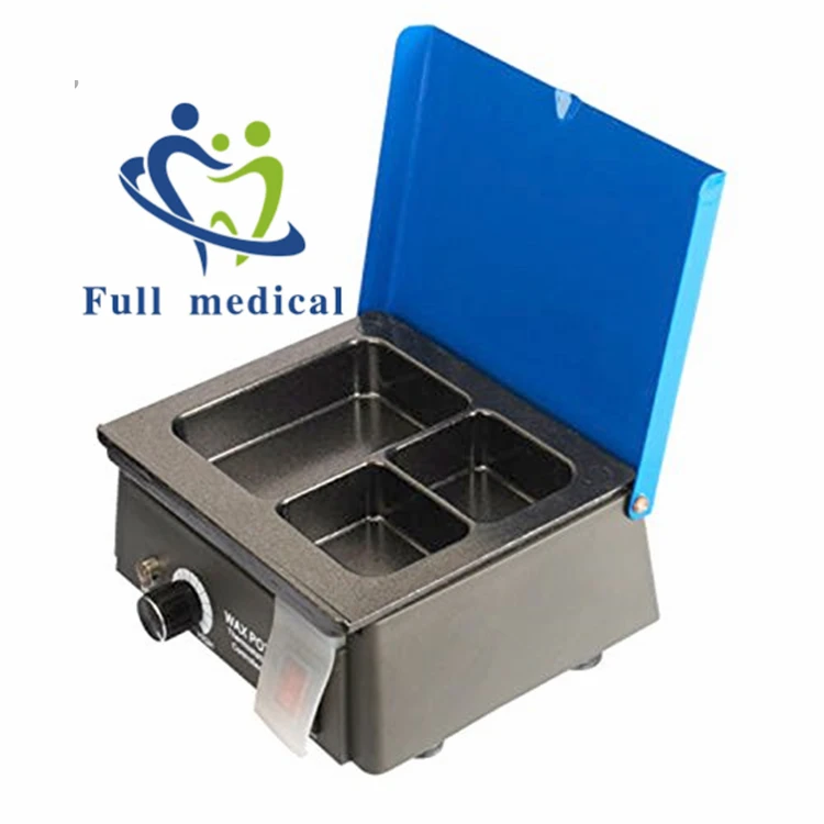 

Full Medical den tal Lab Analog Wax Heater Pot 3-Well Digital Waxer Melting Dipping Machine