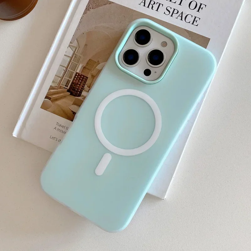 Dual-Function Silicone Shockproof Phone Case with TPU Protective Back Cover