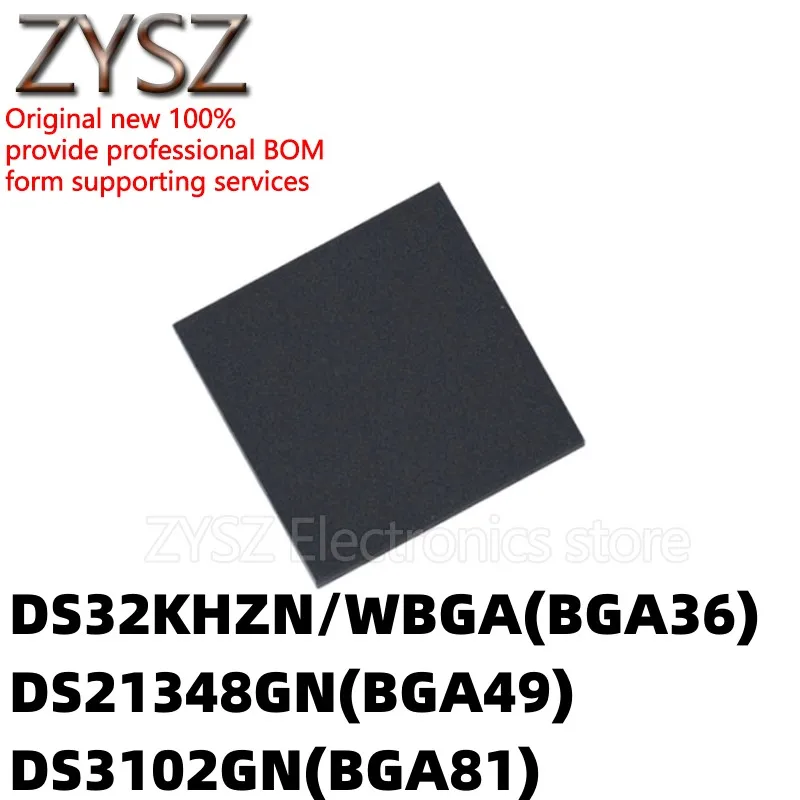 

5PCS DS32KHZN/WBGA DS21348G GN DS3102GN package BGA36/49/81