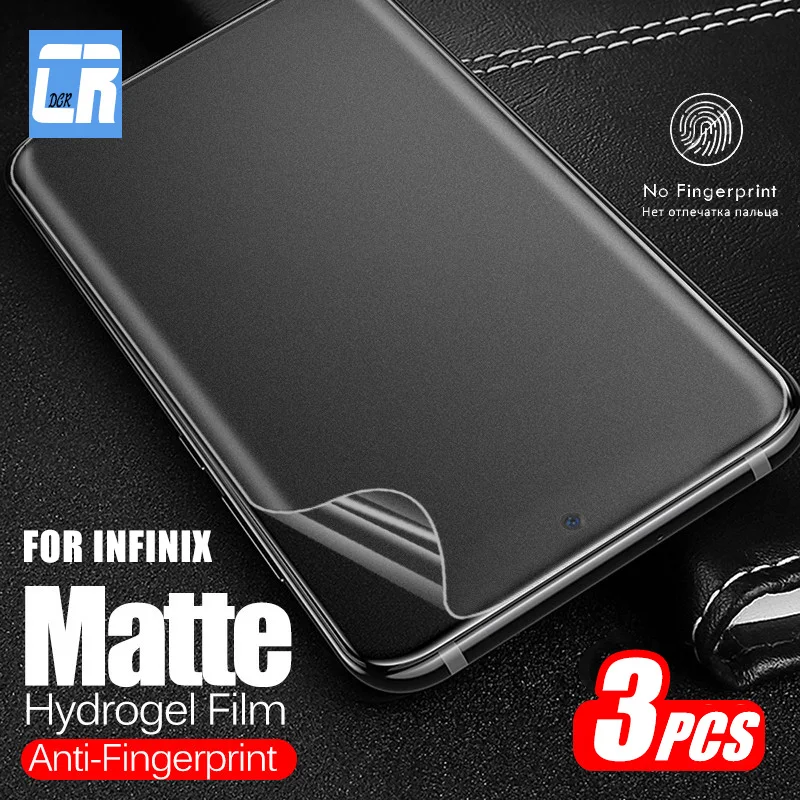 

1-3Pcs Matte Hydrogel Film For Infinix Note 30 VIP 30i Hot 20S Zero Ultra GT 10 Pro Smart 5 6 7 HD Frosted Screen Protectors