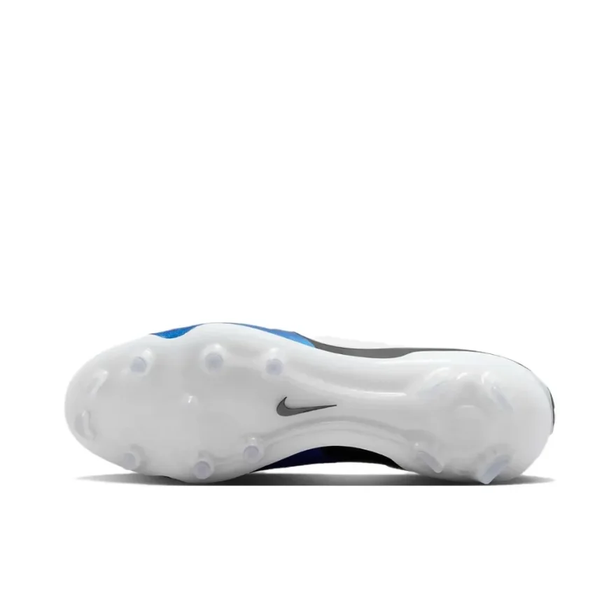 NIKE Tiempo Legend 10 Elite FG Low-Top Men football boots winter Cushioning rebound Soccer shoes Light and flexible sneaker blue