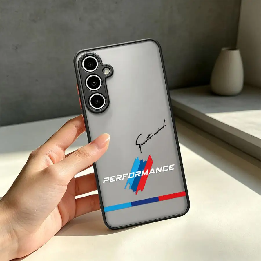 Vibrant Blue Red Logo Phone Cover Case