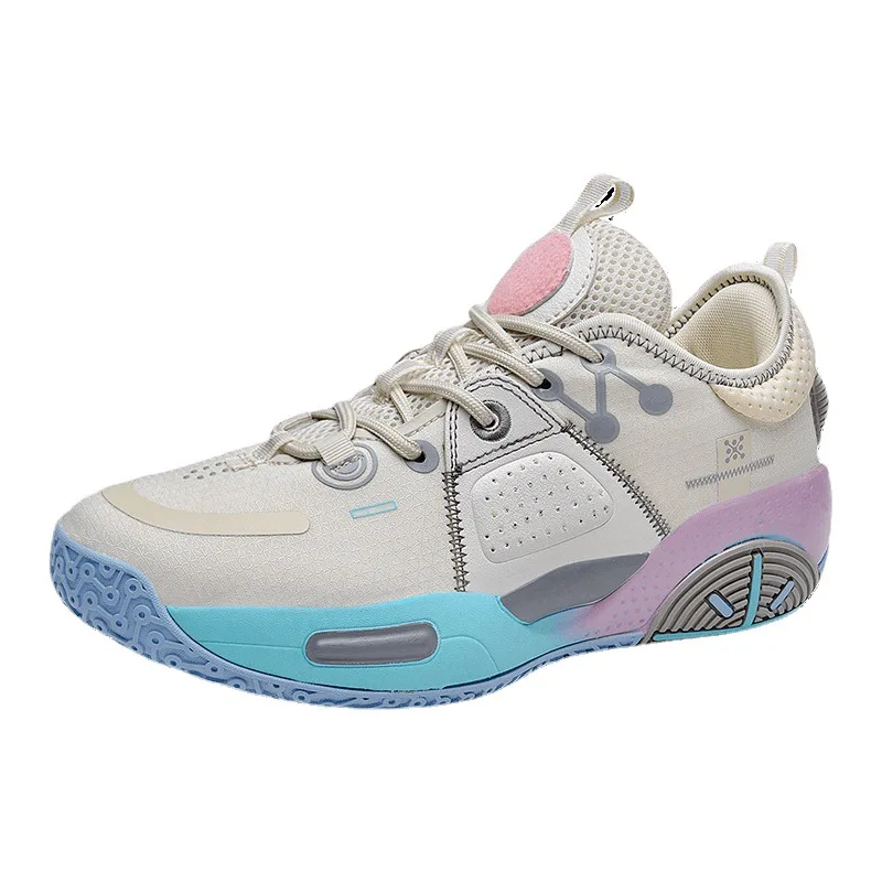 通販ファッション 通気性バスケットボール男性アウトドアスポーツ男性スニーカークッション男性抗スリップ22新スポーツ靴のサイズ37 46 日本正規販売店 Kisuki Line Jp