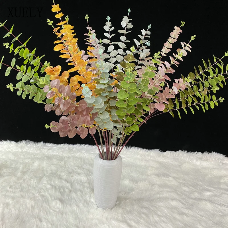 Artificial Eucalyptus Leaf Greenery for Decor and Floral Arrangements