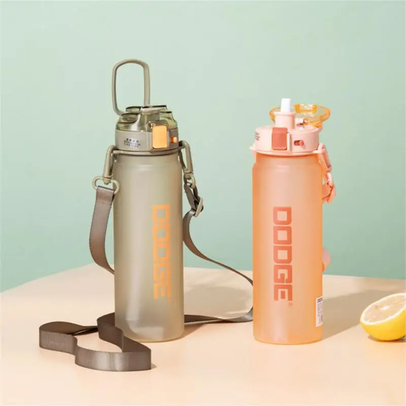 

Frosted Sports Cup Multipurpose Wide Mouth Portable Leak Proof Drinkware Sports Straw Cup Water Cup