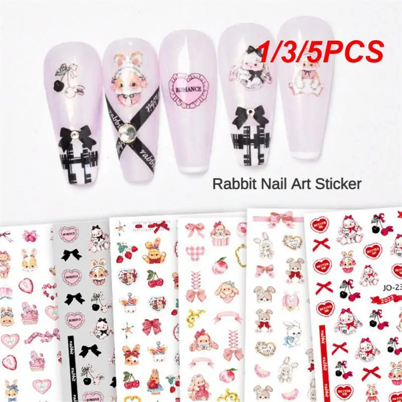 

1/3/5 шт., декоративные наклейки для ногтей