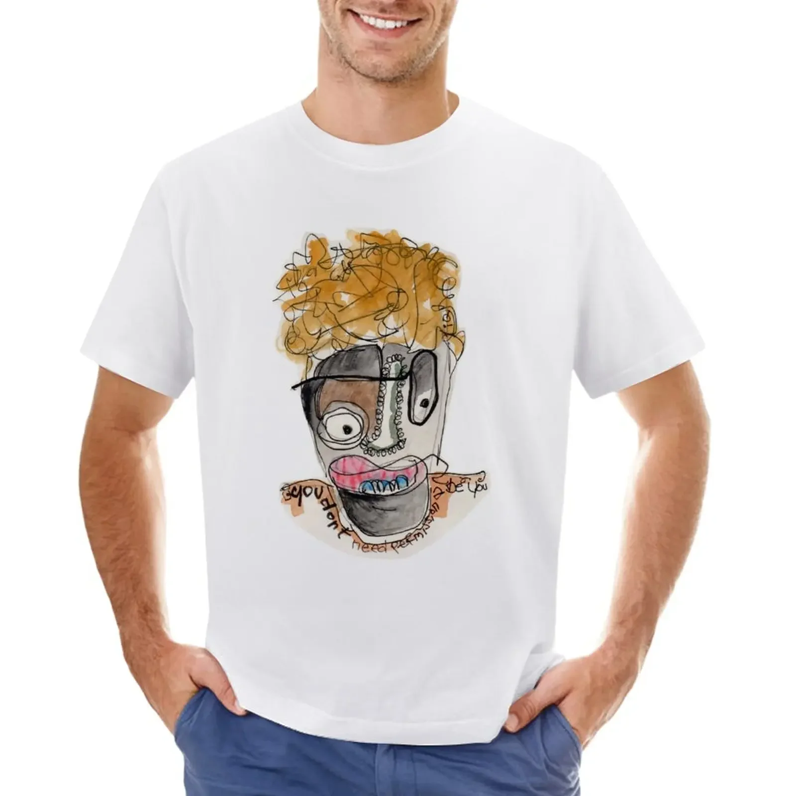 

YouBeYou T-Shirt quick-drying oversized blacks workout shirts for men