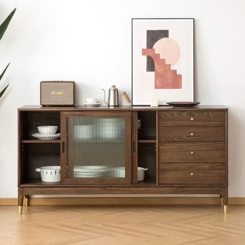 Salon et Sideboard Showcase Drawers Entrance Hall Display Mid Century Shelves Armoires De Salon Kitchen Furniture