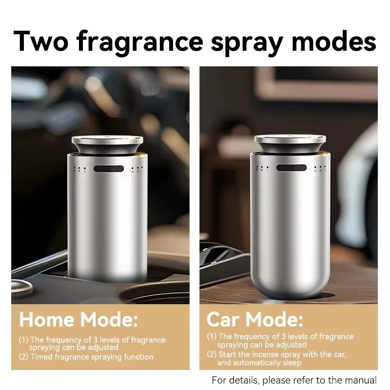 Portable Aroma Machine Car Air Freshener Electric Smell For Home Room Wireless Essential Oils Diffuser_voghion.com