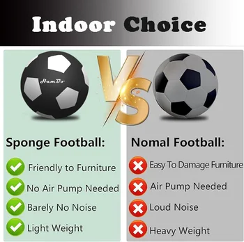 Silent Indoor Foam Sports Ball 2