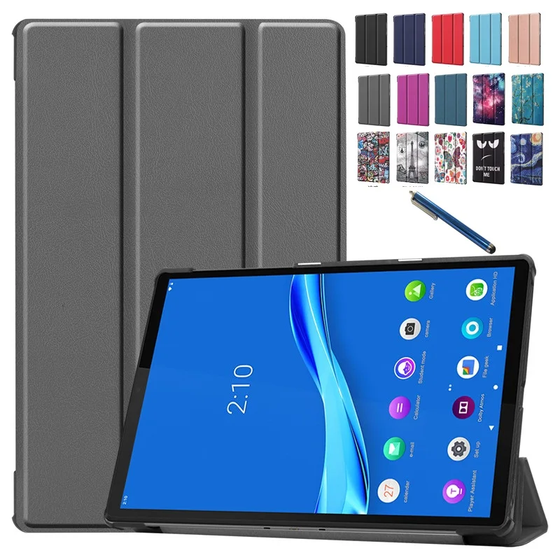 Caixa Magnética Inteligente para Lenovo Tab Capa Dobrável m8 Fhd hd Tb8505f Tb9505x 8.0