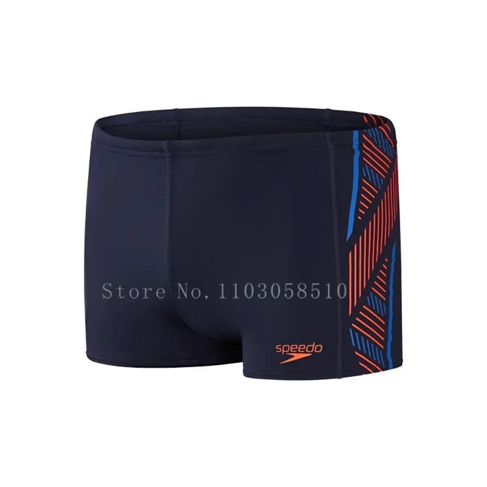 Summer Men's Swim Jammer Swimsuit Shorts Swimming Trunks Beach Tights Short New Athletic Training Swimwear Lycra Quick Dry Pants 5