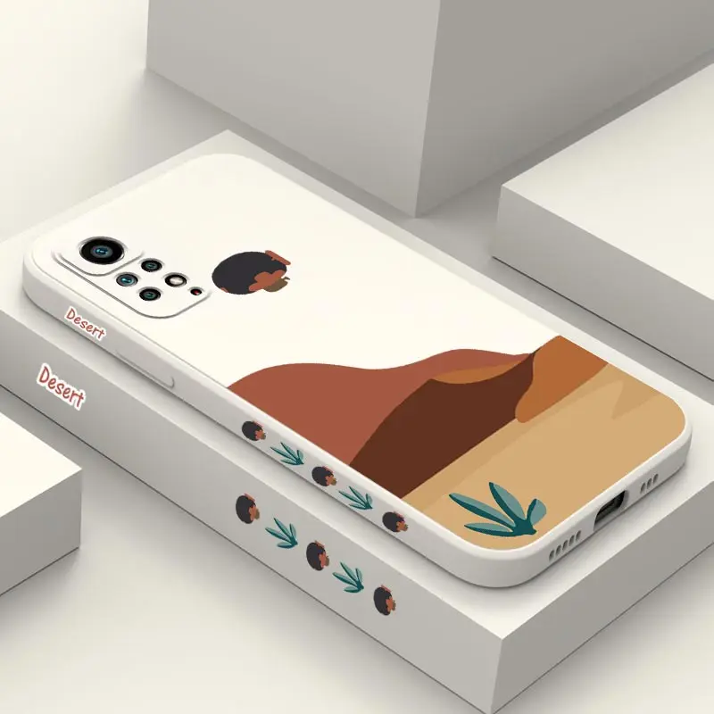 Custodia Per Telefono In Silicone Sand Dunes Per Xiaomi Redmi Note 11 11S 11T 11Epro 11Pro 11Proplus 12S 12 12Pro 10 10T 10Pro 10S 9S 9 Cover