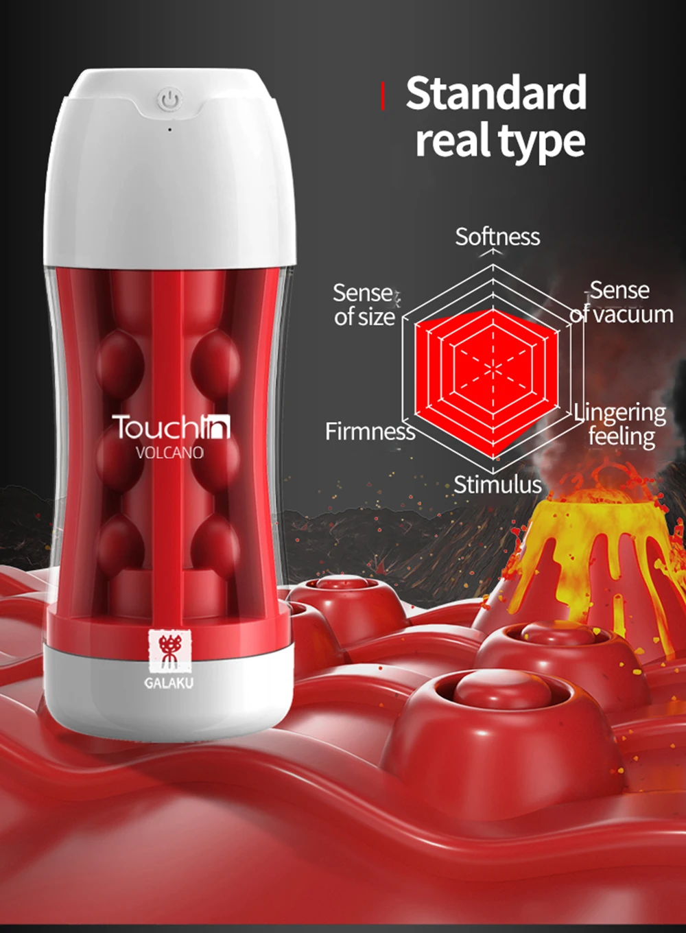 Realistic Male Masturbator With Blowjob Simulation Sucking Cup_voghion.com