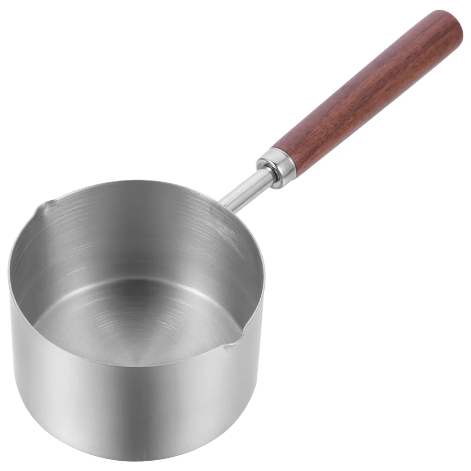 Stainless Steel Small Oil Pan Butter Melting Pot Work on Pans Nonstick Ceramics