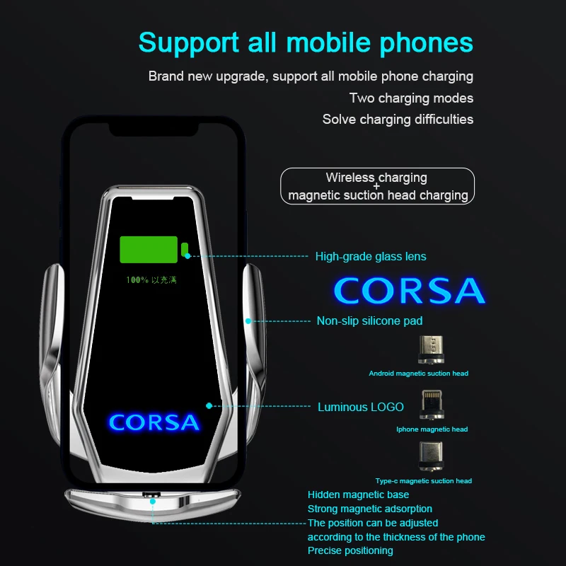 Opel Corsa 2014 2015 2016 2017 2018 2019 2020 2021 ׼ Ʈ    ڵ ȭ Ȧ