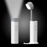 Led Desk Lamp 3 modes Stepless Dimmable Touch Foldable Table Lamp Bedside Reading Eye Protection Night Light USB Chargeable 6