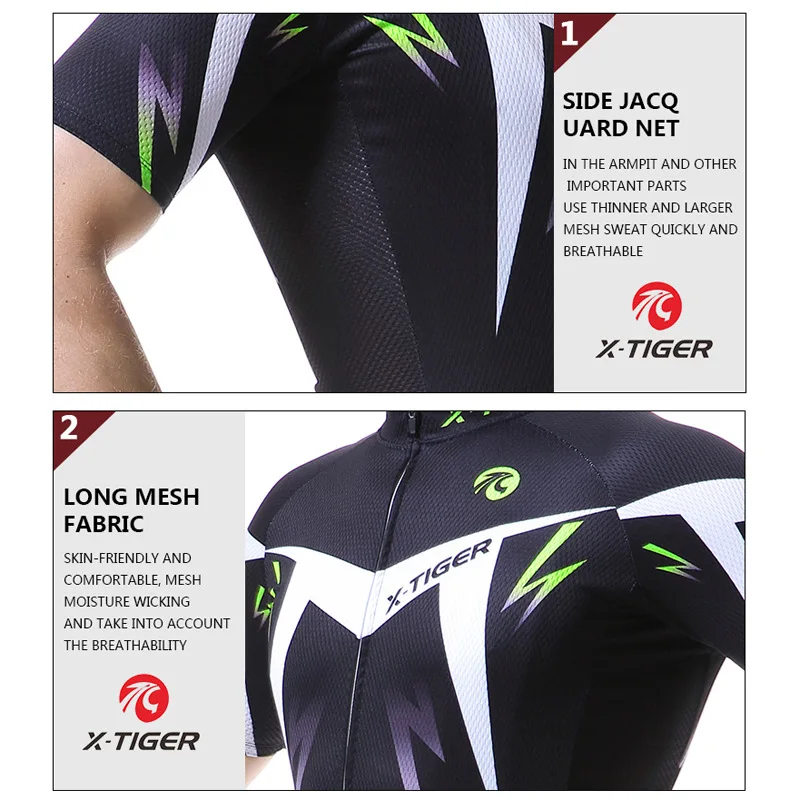 Cycling Clothing Summer Road Cycling Breathable Sweat-absorbent