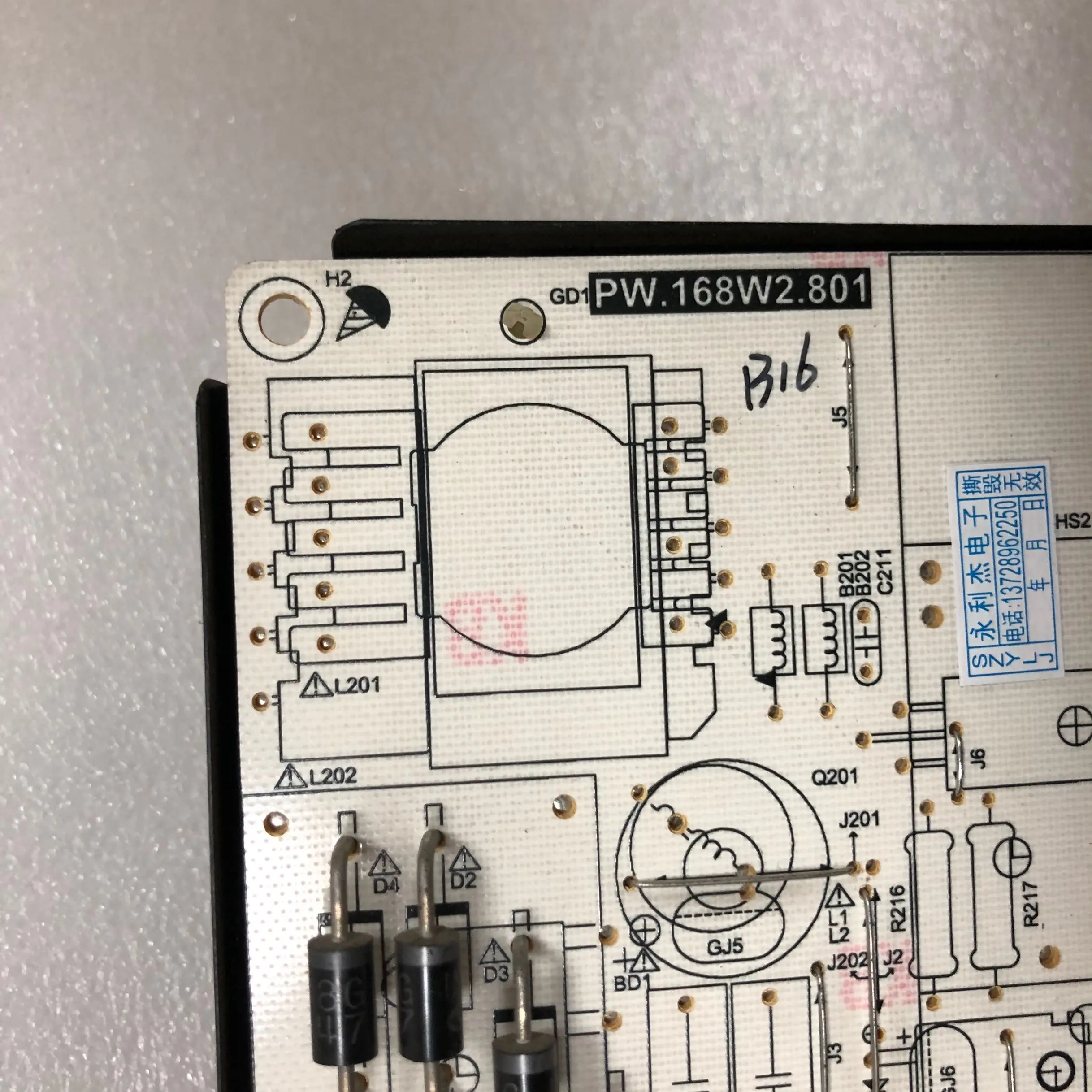 Placa de Potência C42sd320 Pw.168w2.801 - Imagem 2