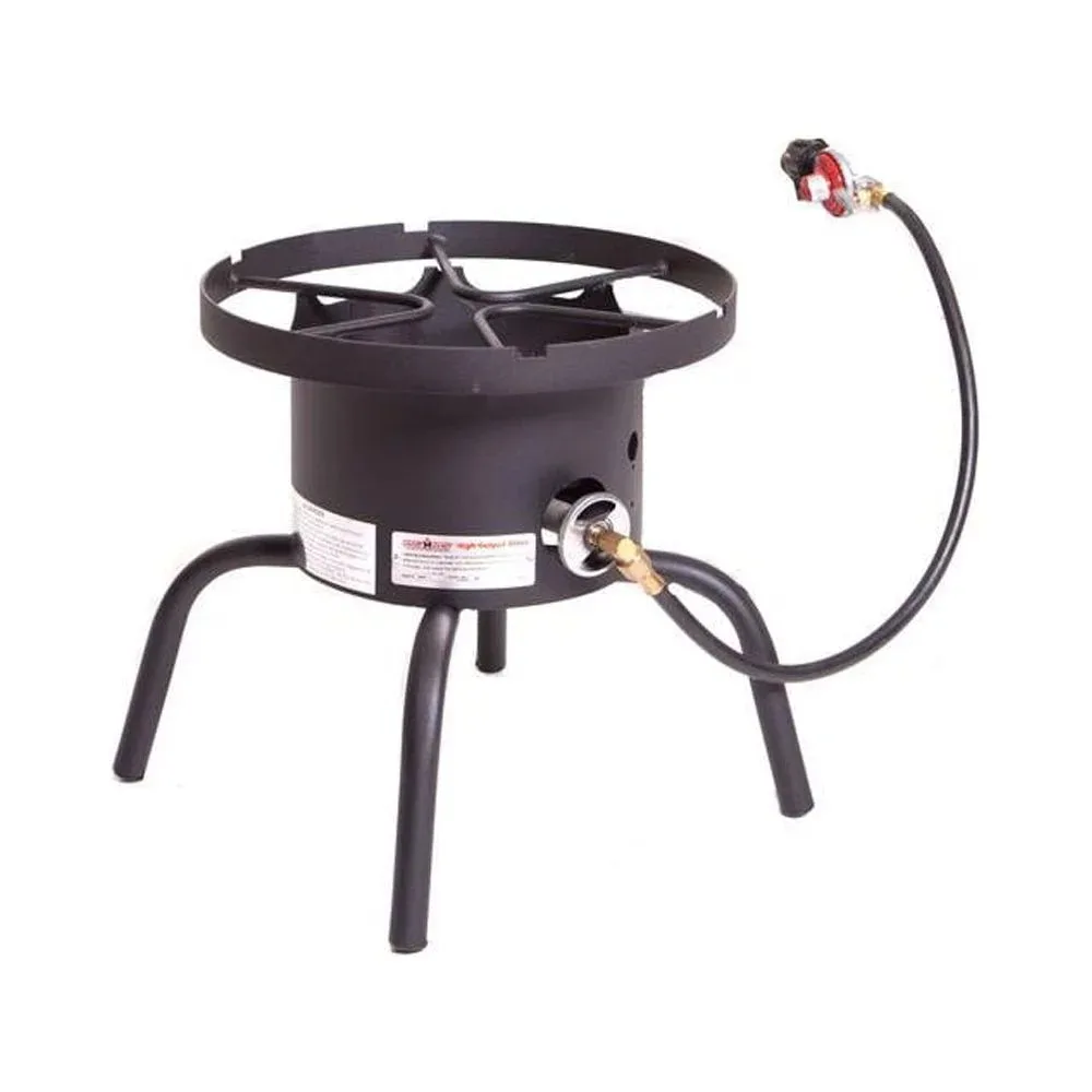 

Camping Supplies High Output Single Burner Cooker Barbecue Camp Cooking Supplies Hiking Sports Entertainment