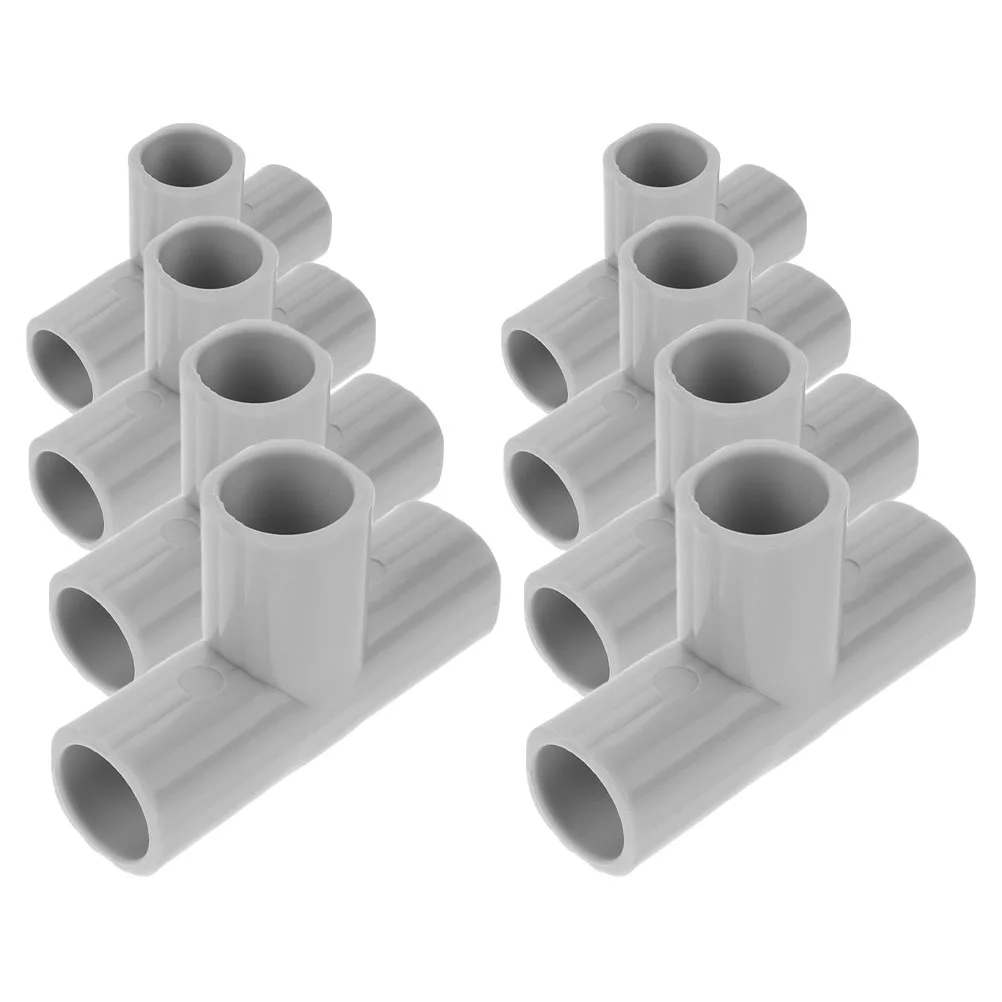 8 Pcs Baby Guardrail Playpen Replacement Parts Gate Fence Thread Pvc Connectors Fittings