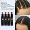Human hair Lace Wig Lace Dyeing Stick with Brush 10G Waterproof Portable Lace Knot Concealer Dark Brown Lace Tint adhesives 4