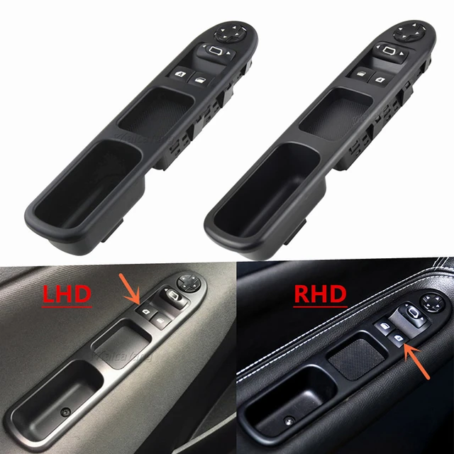 For Peugeot 207 Citroen C3 Picasso 2007-2014 Car Side Power Window Lifter  Control Switch Button Car Accessories Front Left/Right