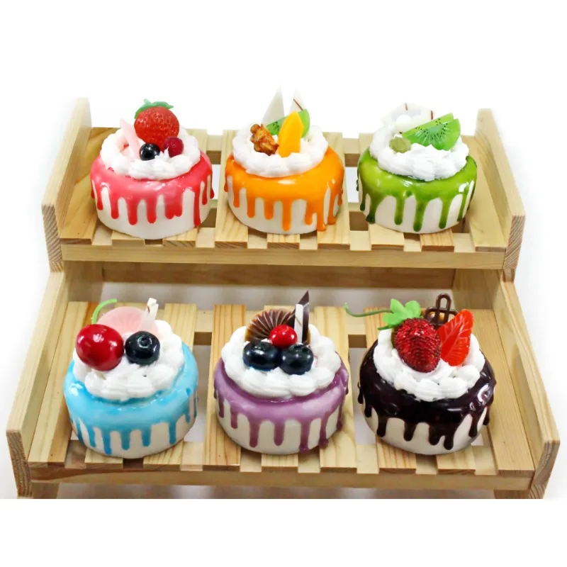 Artificial Fruit Cakes Dessert Model 1Pcs for food model,food photography props,kitchen food toys