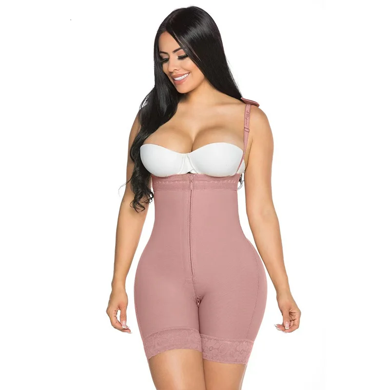 GUUDIA Hooks Zipper Tummy Control Full Body Shapewear Back Fat Smooth  Shaper Open Bust Body Shaper Colombianas Fajas Butt Lift - AliExpress