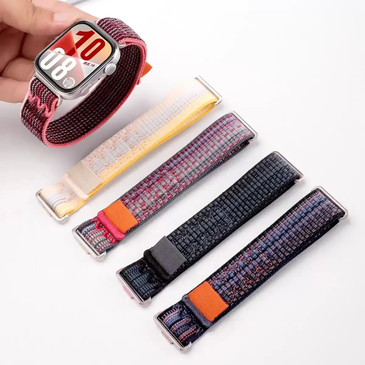 Nylon Woven Sports Smartwatch Wristband Bracelet