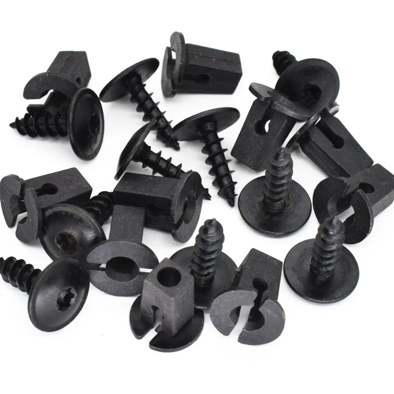 

Retainer Bumper Clips ShieldsDoor Panel Moulding Fasteners for B5 B6 B7 MK6