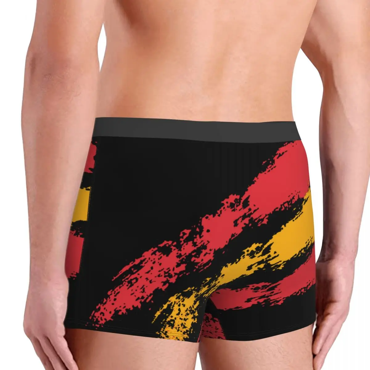 Novelty Boxer Shorts Panties Briefs Men Spanish Flag Underwear Spain Espana  Polyester Underpants for Homme S-XXL - AliExpress