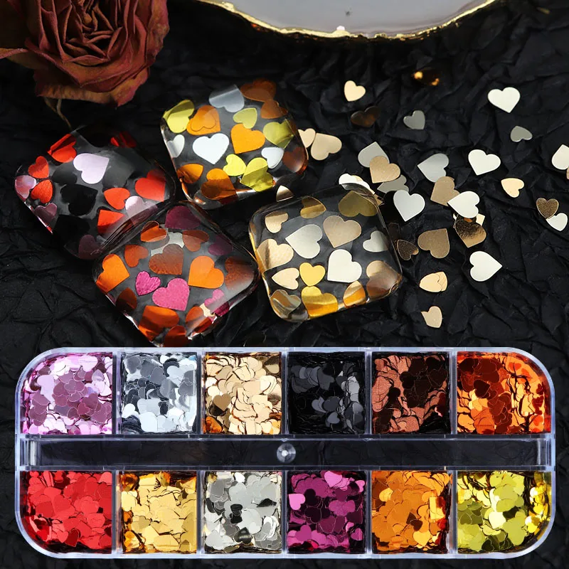 Epoxy Resin Accessories Kit With 3 Layers Box Filling Sequins Powder  Metallic Foil Flakes Dried Flowers for DIY Jewelry Making