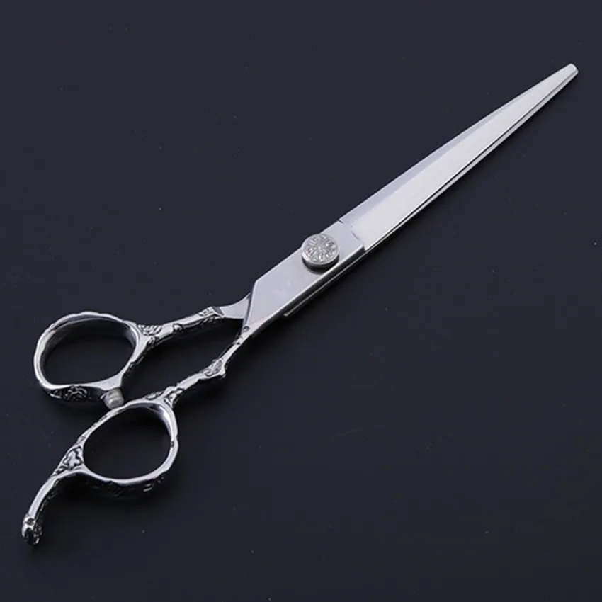 ProfessionalJapanese440CStainlessSteel7InchPlumHandleScissors