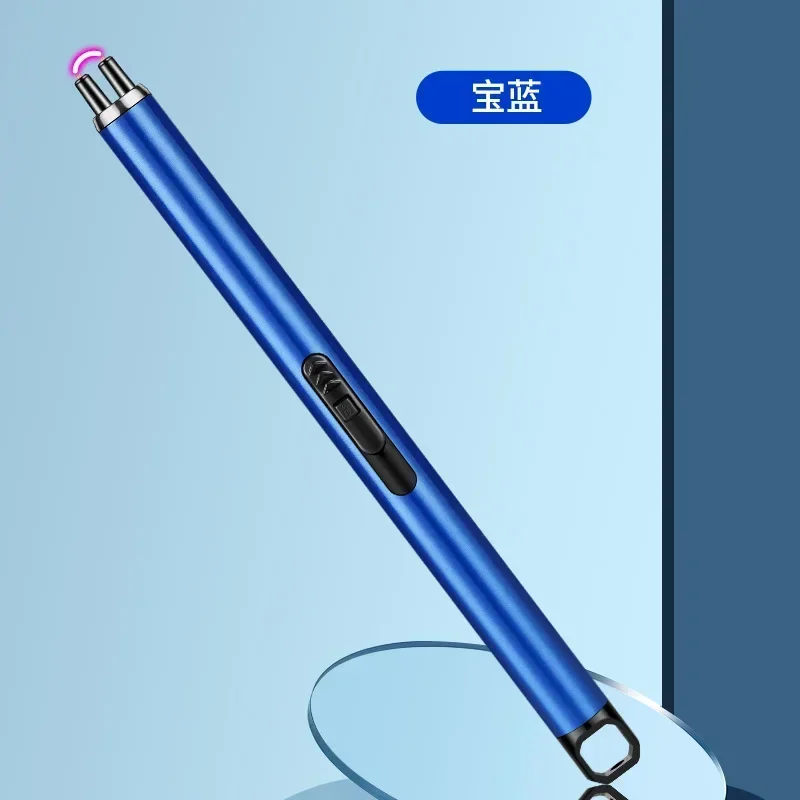 USB Electric Rechargeable Kitchen Lighter For Stove Windproof LED Plasma Arc Flameless
