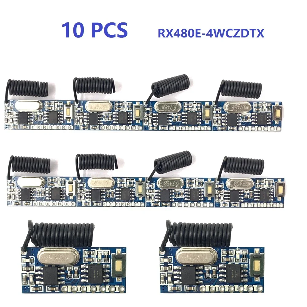433mhz-RF-Receiver-Learning-Code-Decoder-Module-433-Mhz-Wireless-4 ...